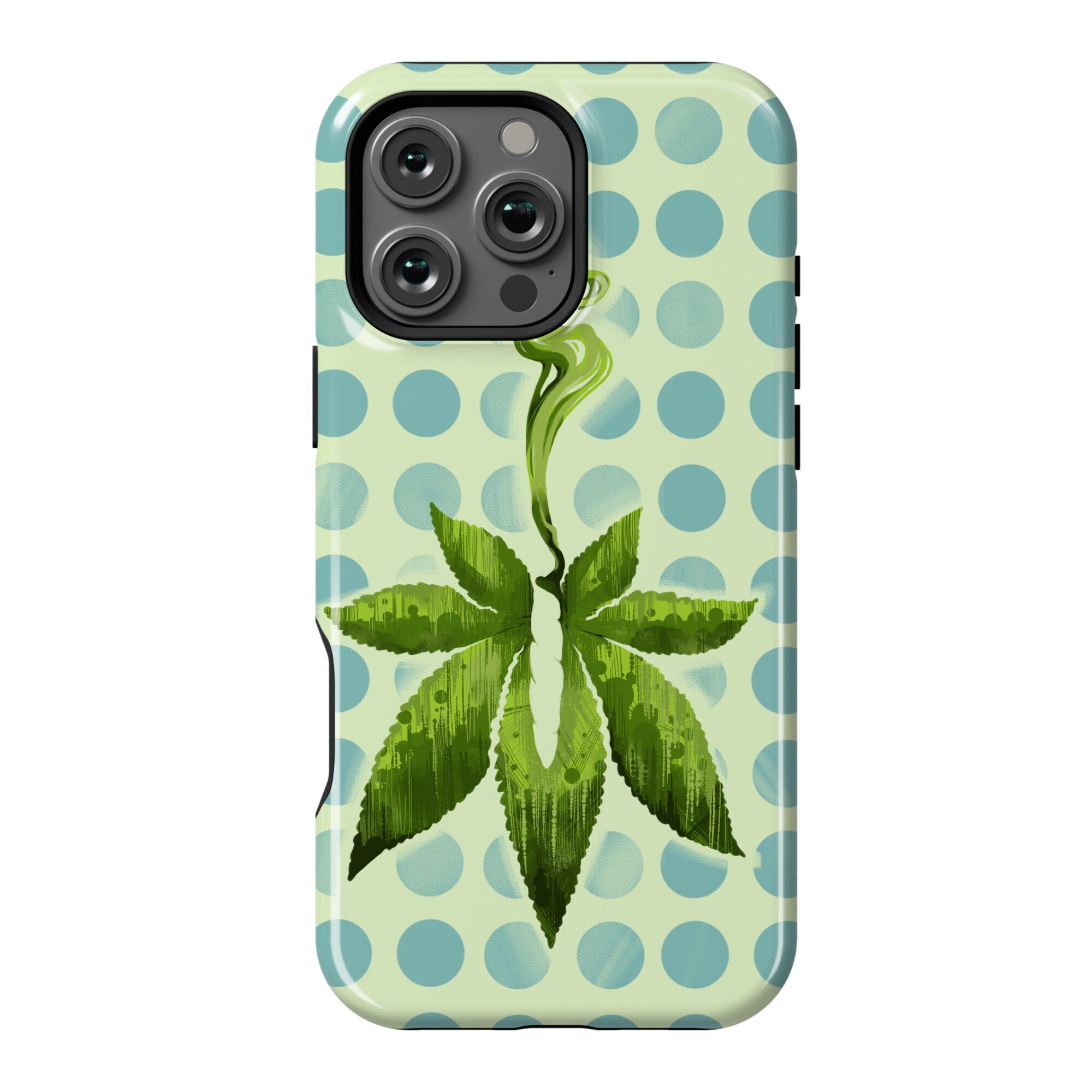 Green Leaf- Cannabis Phone Case